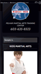 Mobile Screenshot of familymartialartsofpelham.com
